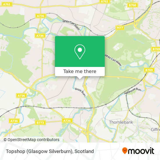 Topshop (Glasgow Silverburn) map