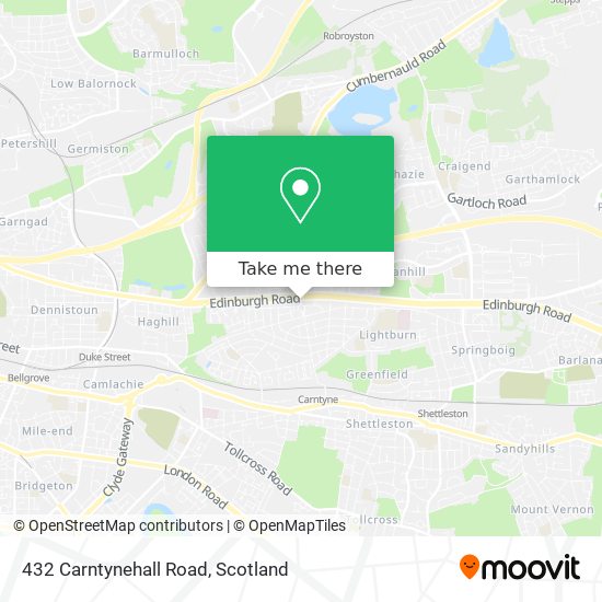 432 Carntynehall Road map