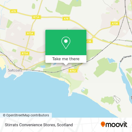 Stirrats Convenience Stores map