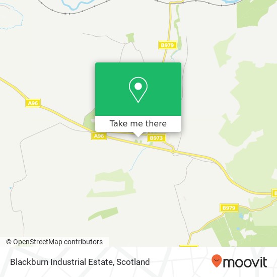 Blackburn Industrial Estate map