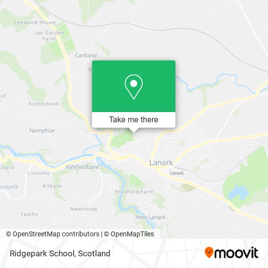 Ridgepark School map