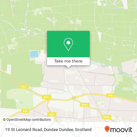 19 St Leonard Road, Dundee Dundee map