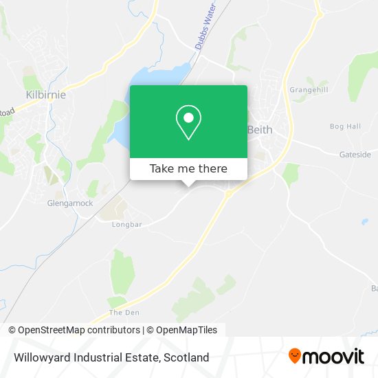 Willowyard Industrial Estate map