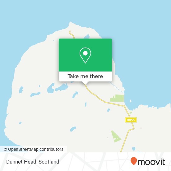 Dunnet Head map