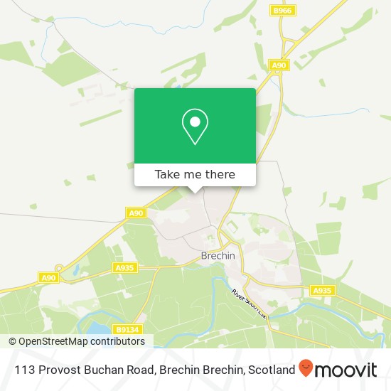 113 Provost Buchan Road, Brechin Brechin map