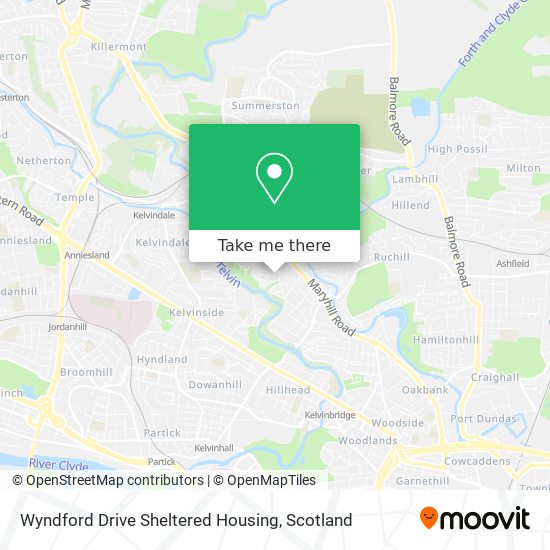 Wyndford Drive Sheltered Housing map
