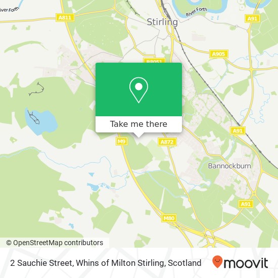 2 Sauchie Street, Whins of Milton Stirling map