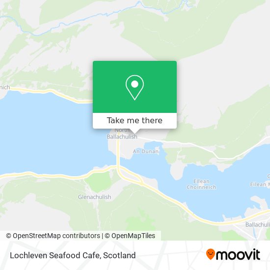 Lochleven Seafood Cafe map