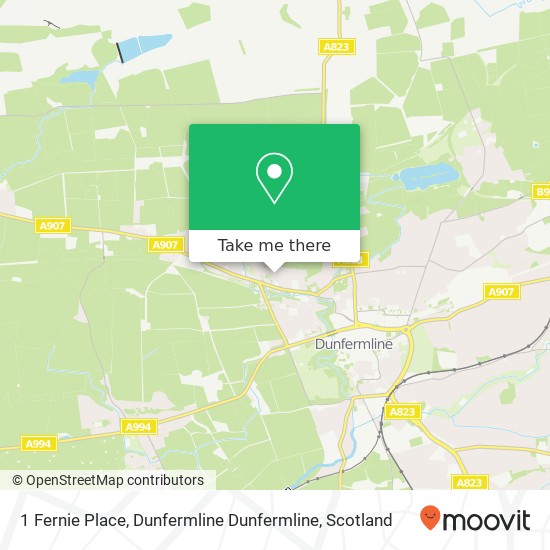 1 Fernie Place, Dunfermline Dunfermline map