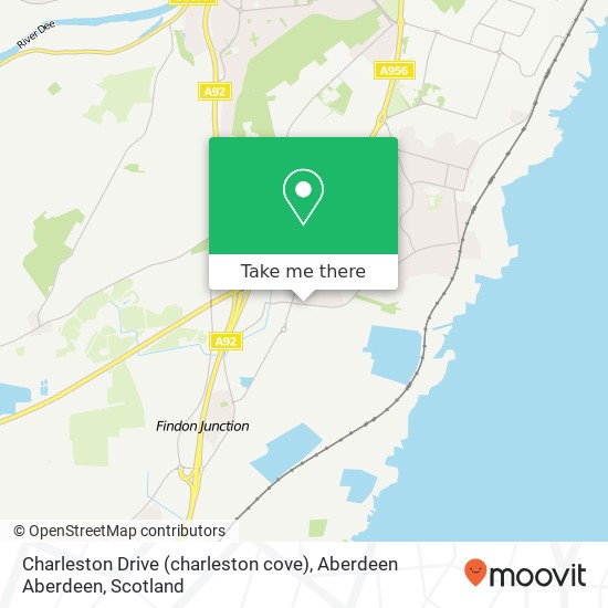 Charleston Drive (charleston cove), Aberdeen Aberdeen map