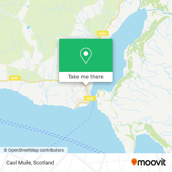 Caol Muile map
