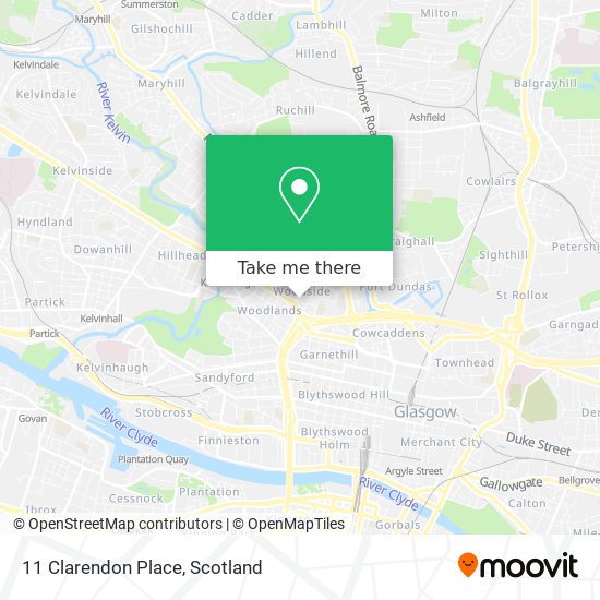 11 Clarendon Place map