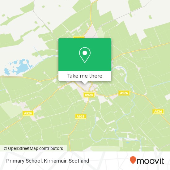 Primary School, Kirriemuir map