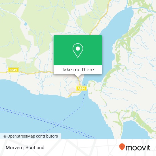 Morvern map