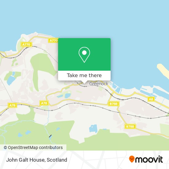 John Galt House map