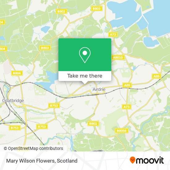 Mary Wilson Flowers map