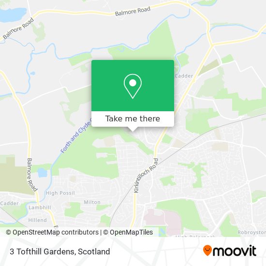 3 Tofthill Gardens map