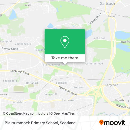 Blairtummock Primary School map