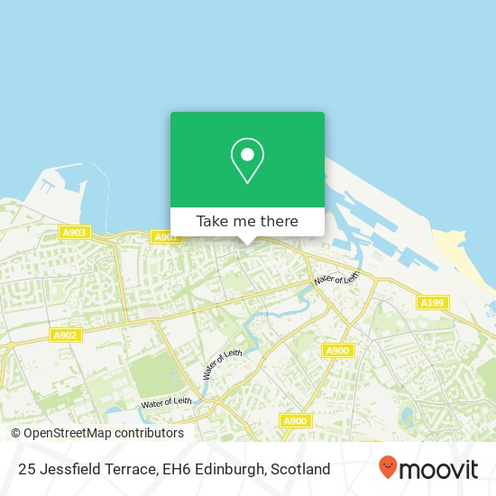 25 Jessfield Terrace, EH6 Edinburgh map