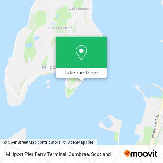 Millport Pier Ferry Terminal, Cumbrae map