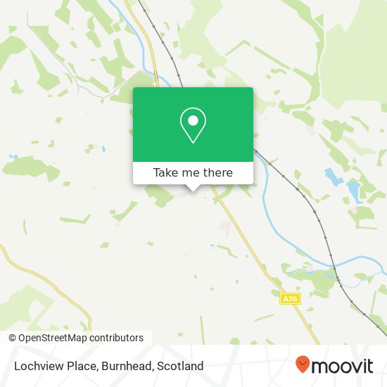 Lochview Place, Burnhead map