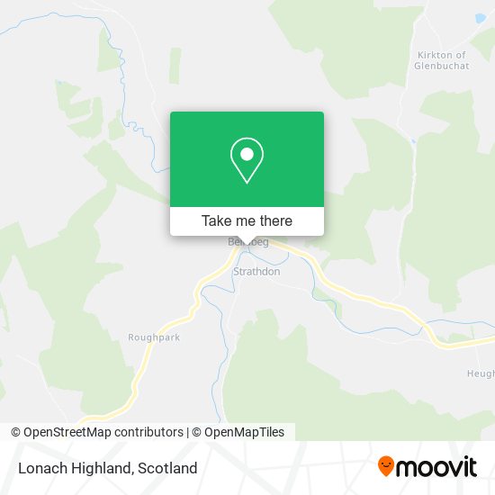 Lonach Highland map