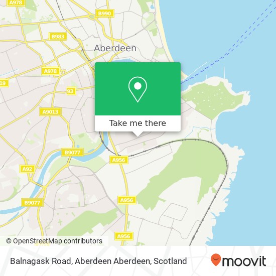 Balnagask Road, Aberdeen Aberdeen map