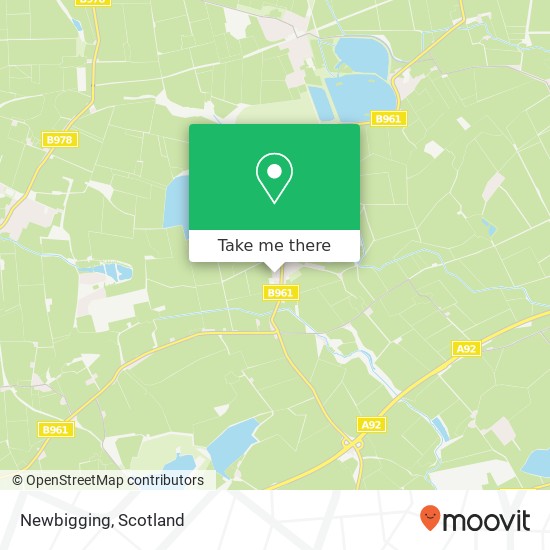 Newbigging map