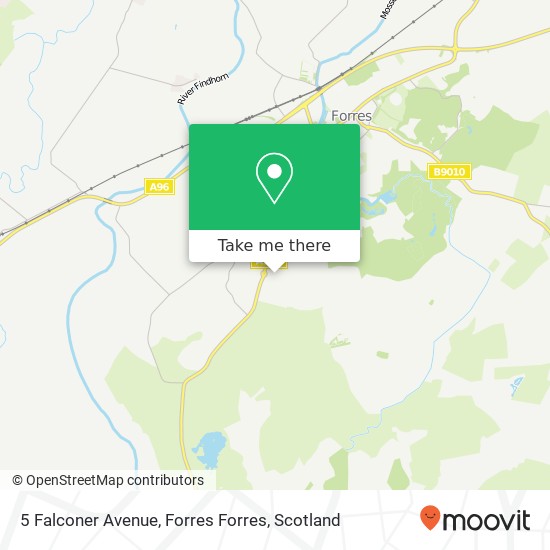 5 Falconer Avenue, Forres Forres map