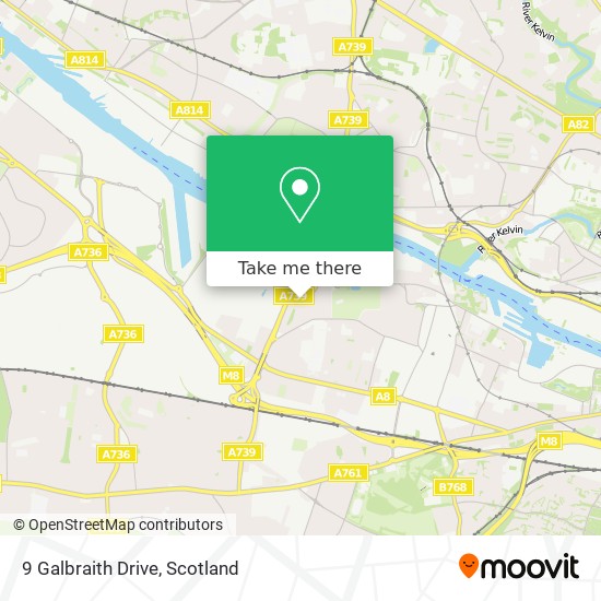 9 Galbraith Drive map