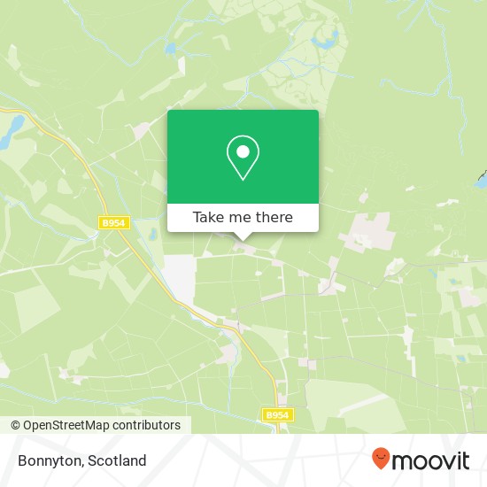 Bonnyton map