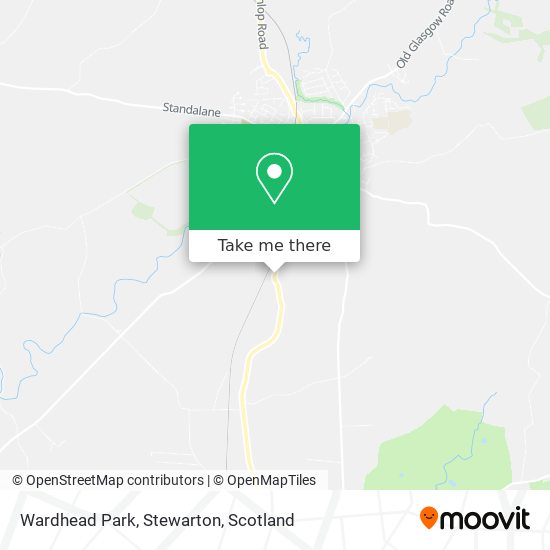 Wardhead Park, Stewarton map