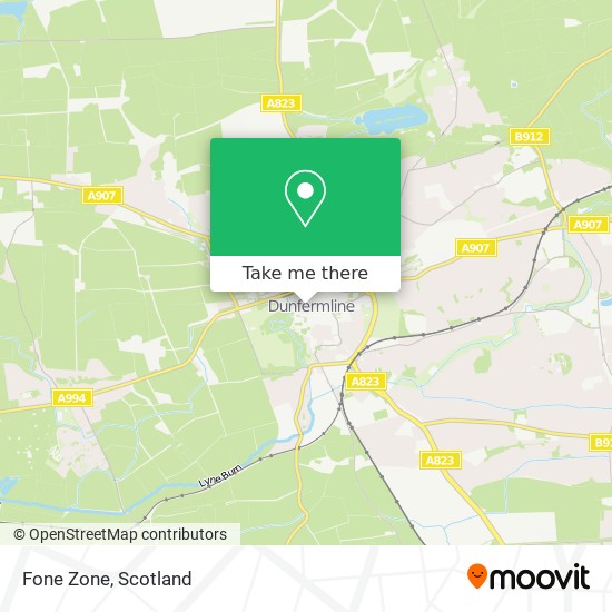 Fone Zone map