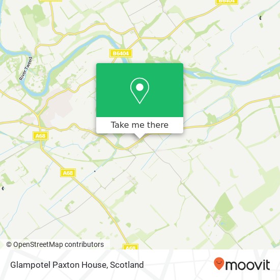 Glampotel Paxton House map