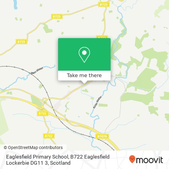 Eaglesfield Primary School, B722 Eaglesfield Lockerbie DG11 3 map