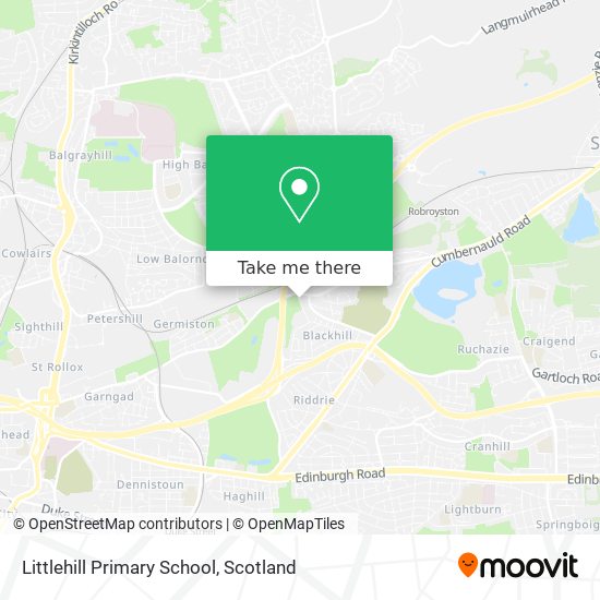 Littlehill Primary School map