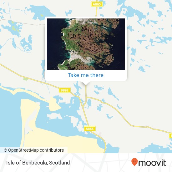 Isle of Benbecula map