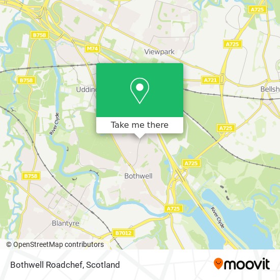 Bothwell Roadchef map