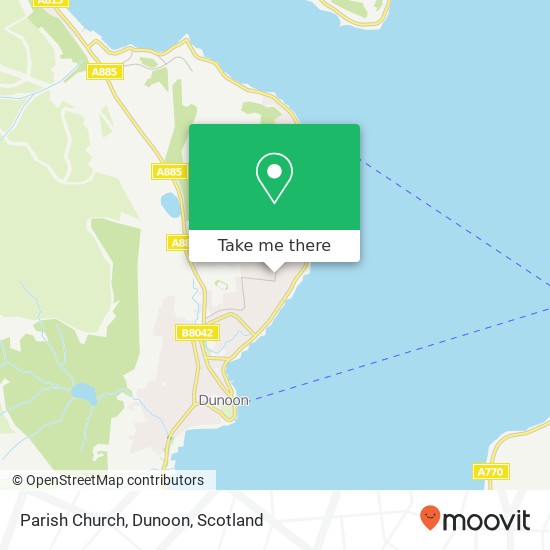 Parish Church, Dunoon map