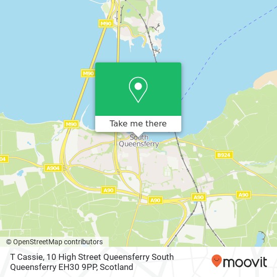 T Cassie, 10 High Street Queensferry South Queensferry EH30 9PP map