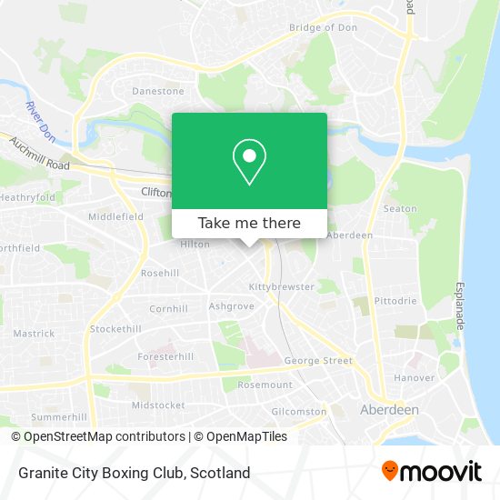 Granite City Boxing Club map