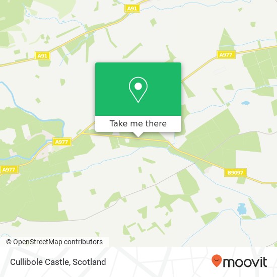 Cullibole Castle map