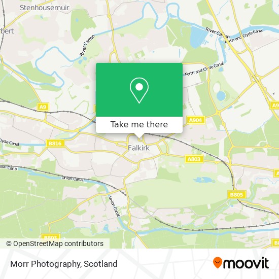 Morr Photography map