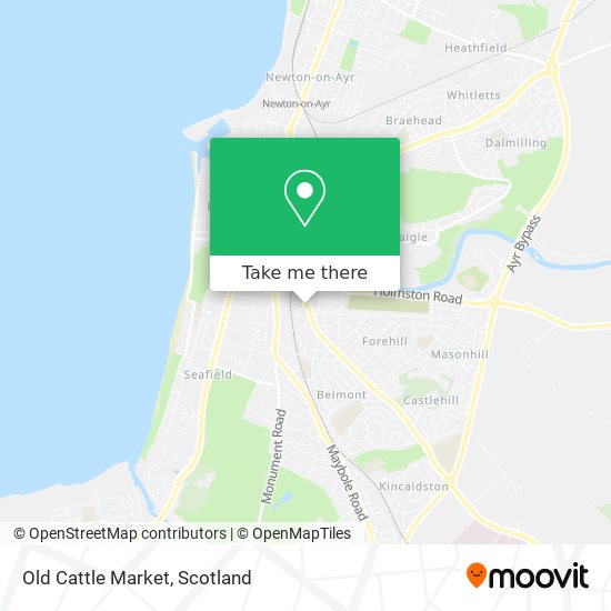 Old Cattle Market map