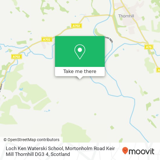 Loch Ken Waterski School, Mortonholm Road Keir Mill Thornhill DG3 4 map