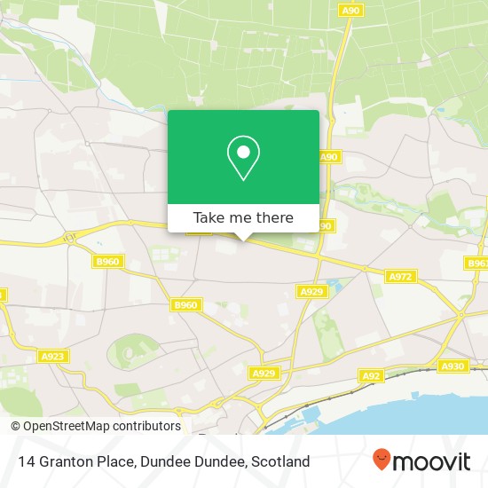 14 Granton Place, Dundee Dundee map