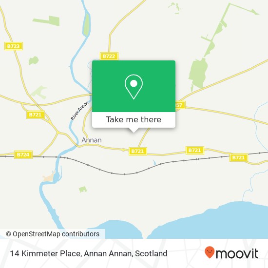 14 Kimmeter Place, Annan Annan map