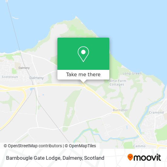 Barnbougle Gate Lodge, Dalmeny map