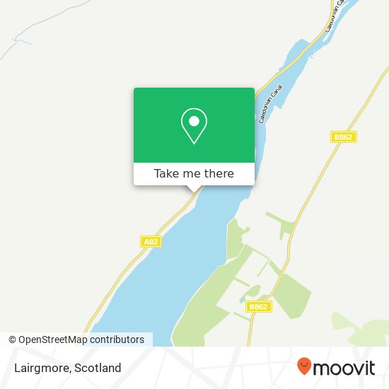 Lairgmore map