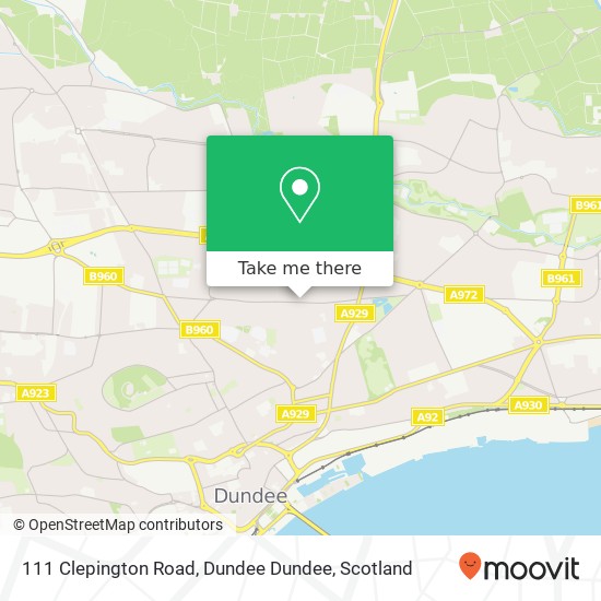 111 Clepington Road, Dundee Dundee map